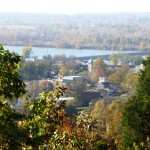 Photo from bluff overlooking Van Buren, Arkansas